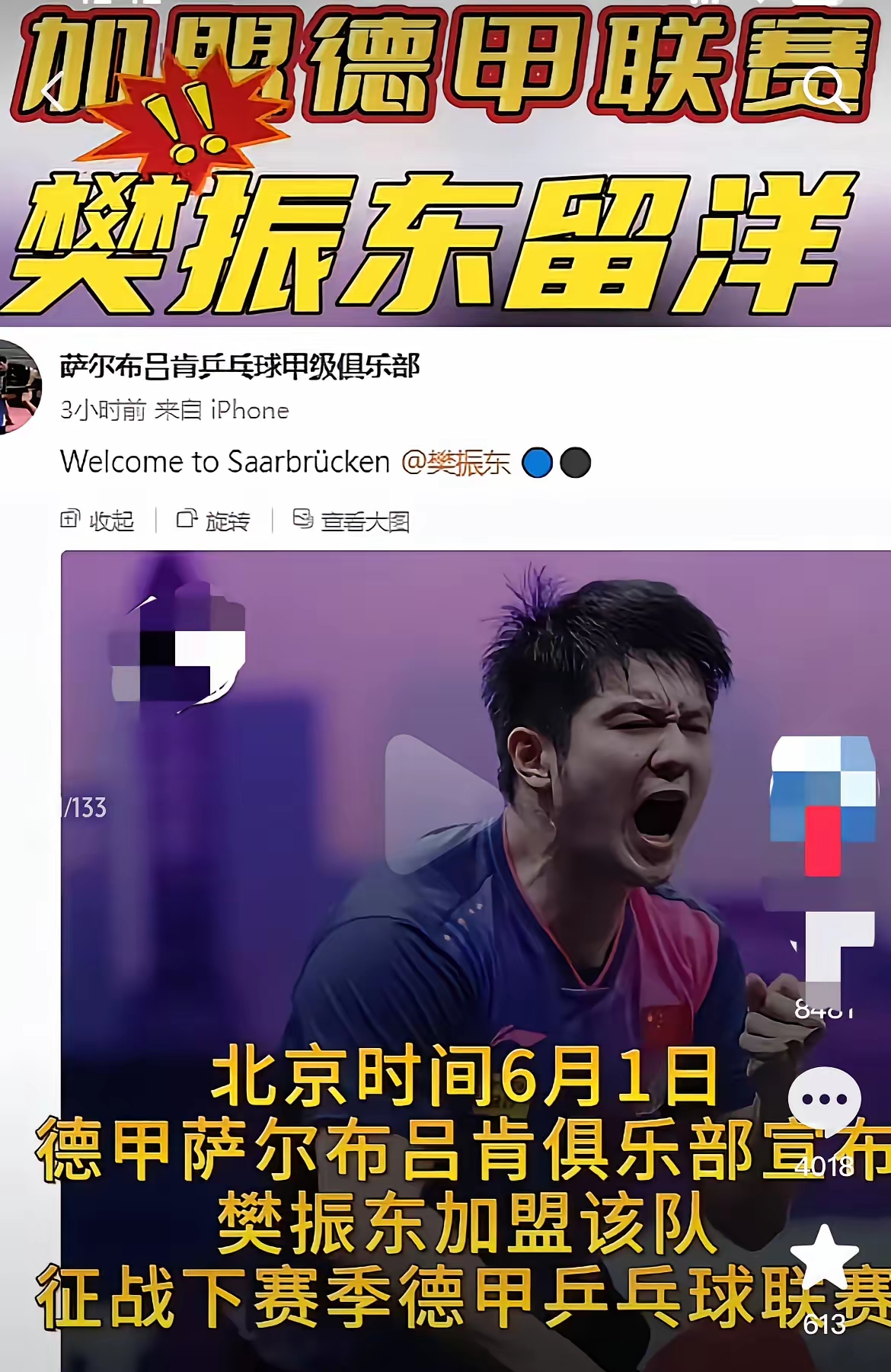 波兰队险胜德国队，樊振东扛起全队的简单介绍